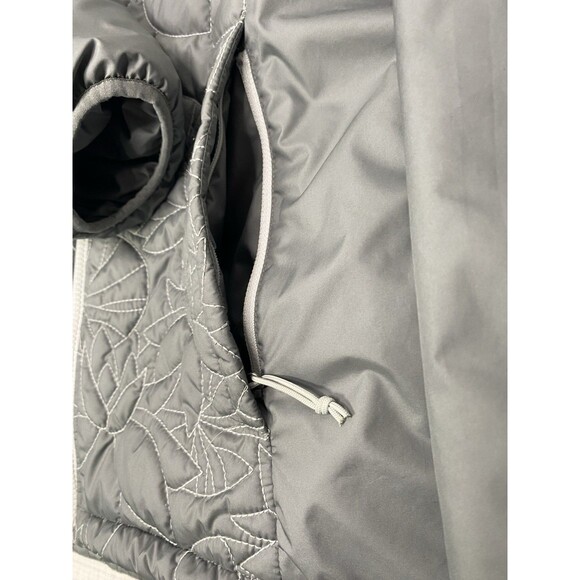 THE NORTH FACE Catawissa Lotus Flower Quilted Insulated Jacket Women XL Gray - Picture 9 of 13